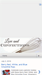 Mobile Screenshot of loveandconfections.com